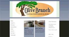 Desktop Screenshot of olivebranchcountertops.com