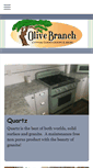 Mobile Screenshot of olivebranchcountertops.com